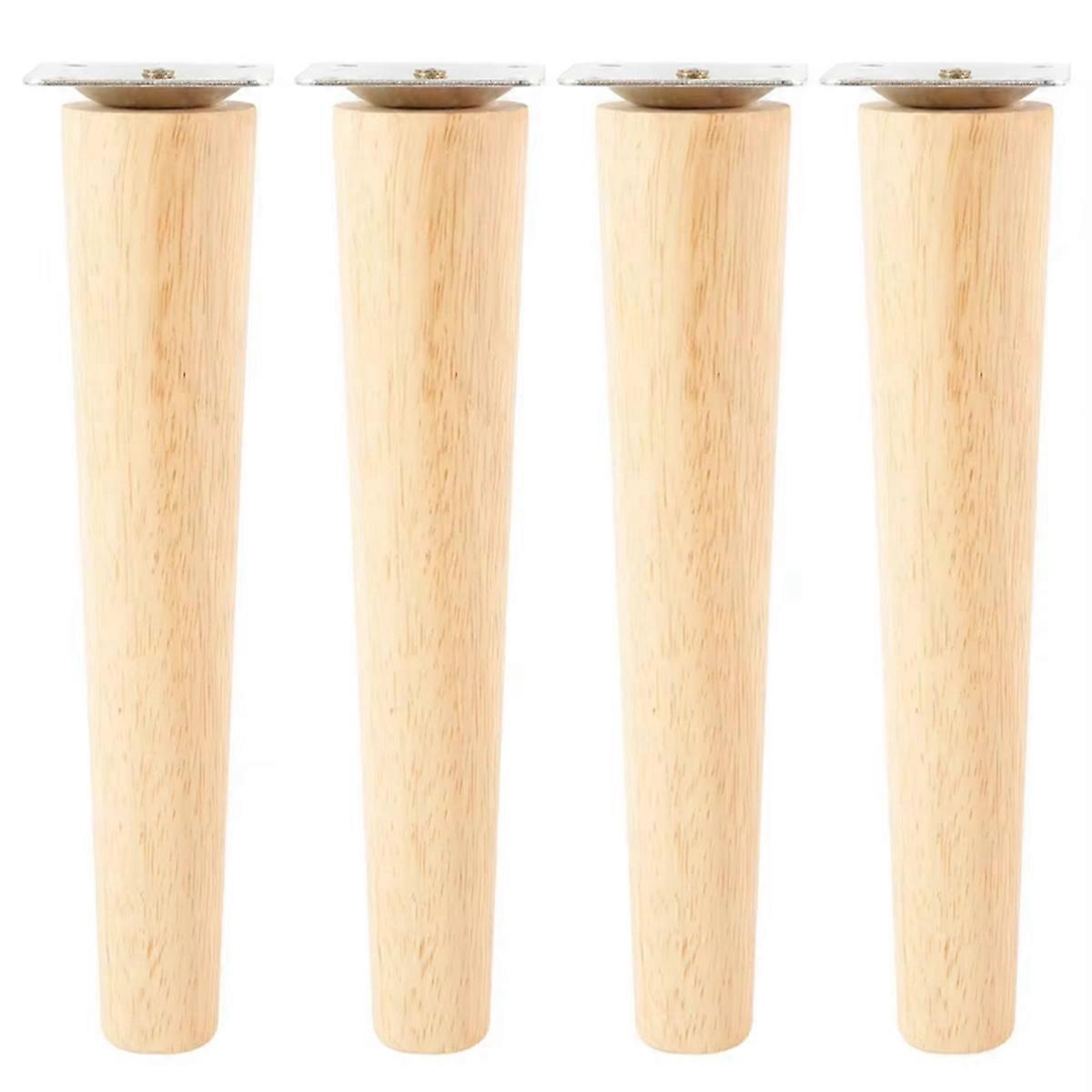 Wood Solid Furniture Straight Table Legs Non-slip Chair Legs 20cm