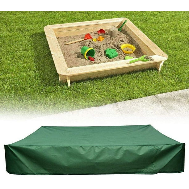 Housse Imperméable Pour Bac À Sable Avec Cordon De Serrage, Pour Bac À Sable De 200 X 200 Cm