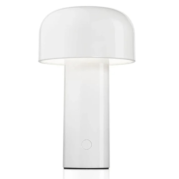 Lampe De Table Led Créative Champignon Rechargeable 3w 3 Niveaux D'Éclairage Blanc