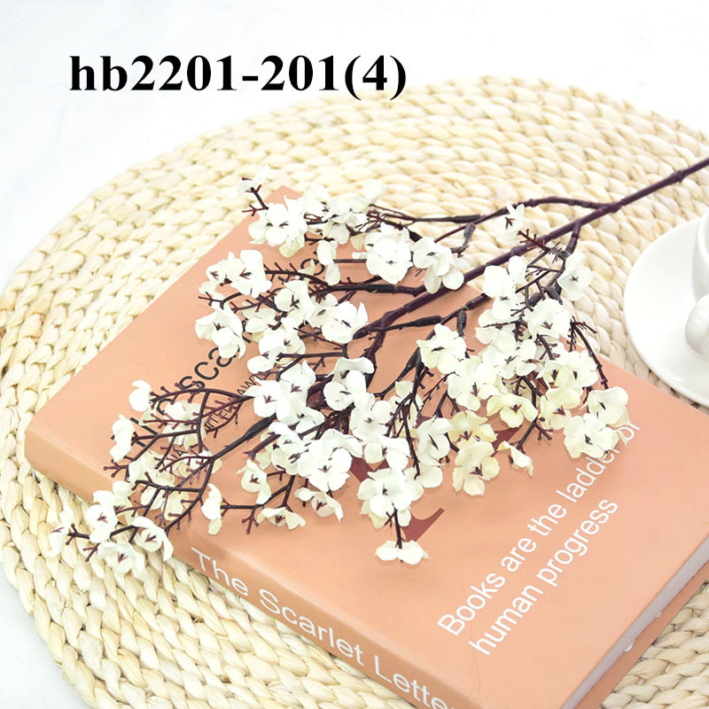Pcs Artificial Flowers Babys Breath Faux Gypsophila Bouquet Silk Flowers For For Home Kitchen Festival Wedding Party Decor(white)