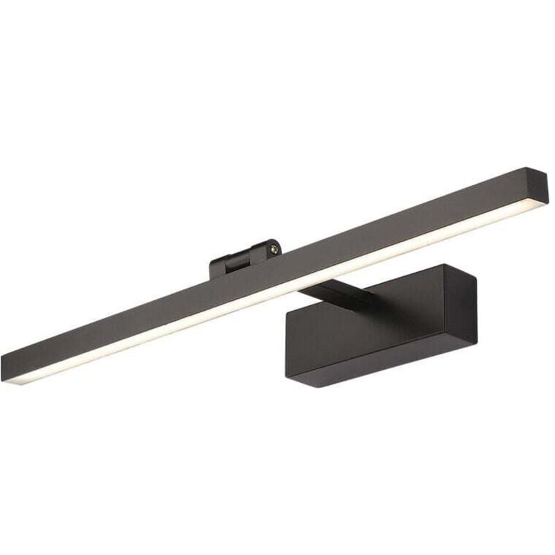 Couleurs De Lumière Changeantes. Lampe De Salle De Bain Moderne À Led Au-dessus Du Miroir, Applique Murale En Acier Inoxydable Avec Lumière Pi