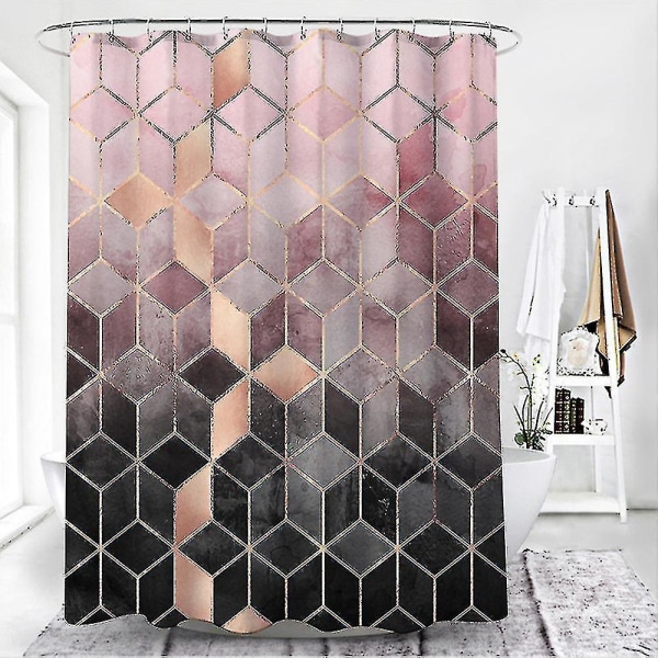 Rideau De Douche Imperméable Moderne Pour Salle De Bain. Couleurs Et Tailles Disponibles.