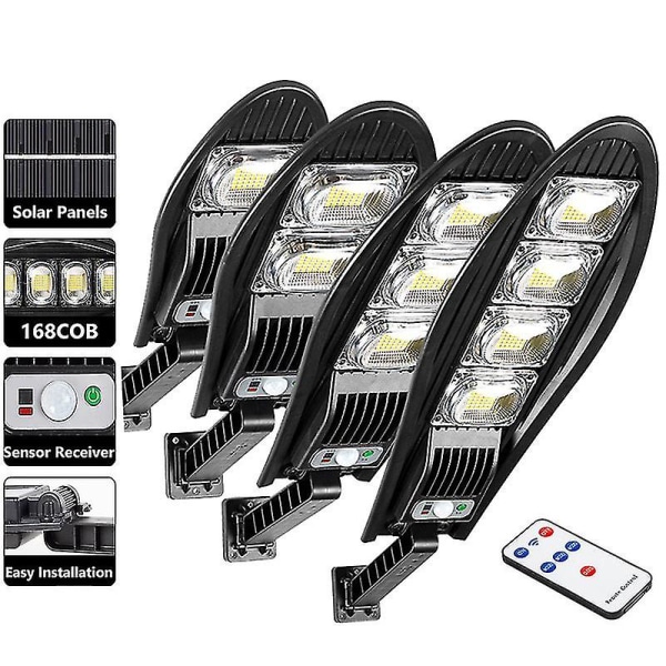 5000w Uppgraderad 8000mah Solar Gatubelysning Utomhus Vattentät Led