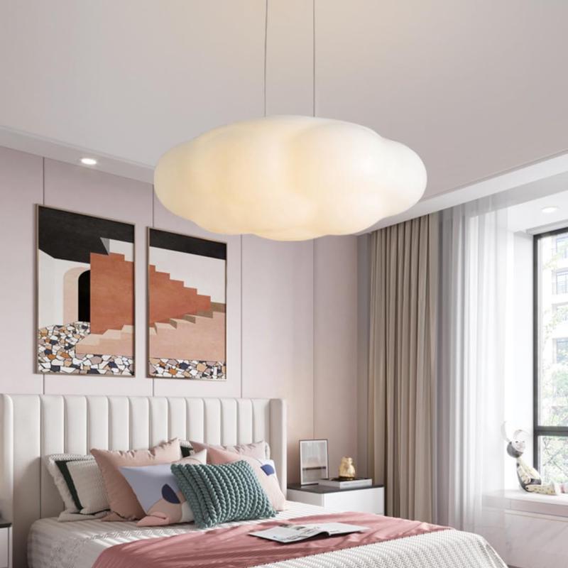 Plafonnier Led Nuage Enfant 48w Triple Éclairage, Luminaire Plafond Chambre Salon