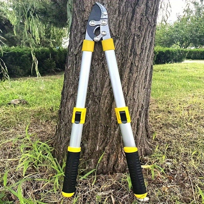 Sécateur Télescopique À Lame Franche, 1 Pièce, Pour Branches Fruitières, Avec Poignée Ergonomique, Sécateur Télescopique
