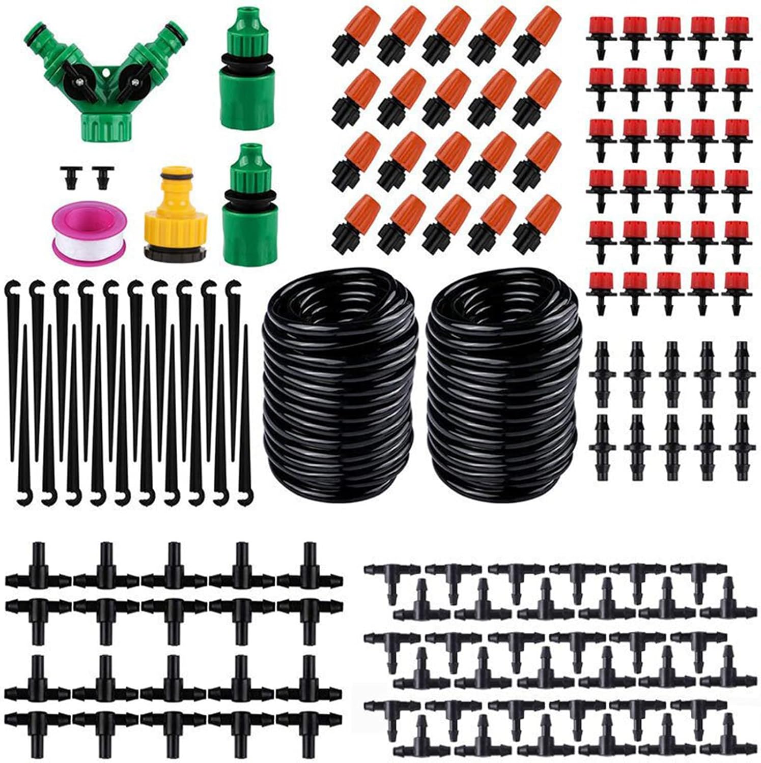 Système D'Irrigation Automatique Simbae Par Brumisation, Système D'Irrigation Goutte À Goutte, Kit De Tuyau D'Irrigation Automatique Pour Plantes De Jardin