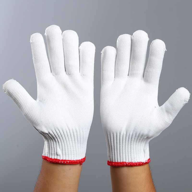 6 Paires De Gants En Fil De Nylon 500g Nylon