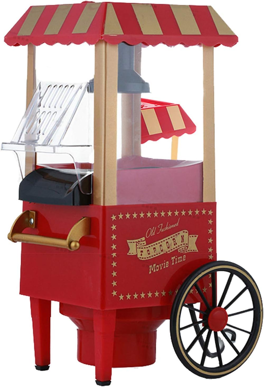 Machine À Pop-corn Rétro, Appareil À Air Chaud Pour La Maison, Pour Des Friandises Saines Et Faites Maison, Idéale Pour Les Soirées Cinéma, Les Soirées Pyjama Et Les Fêtes D'Enfants.