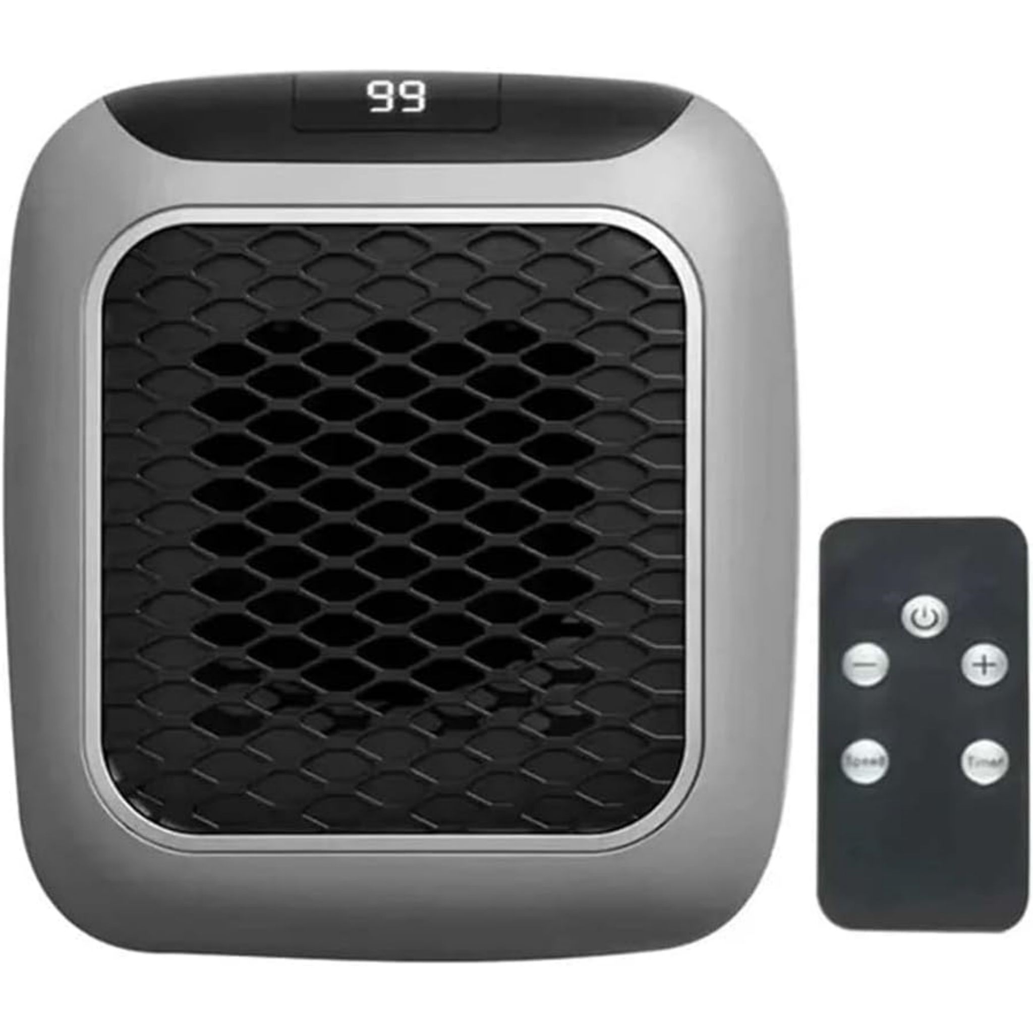 Pekjdswarm Pro Heater, Warm Pro 800w, Ceramic Plug Heater Termostato 12h Timing Touch, Ventilatore Di Riscaldamento Portatile, Plug In Mini Heater Con Display Led E Telecomando