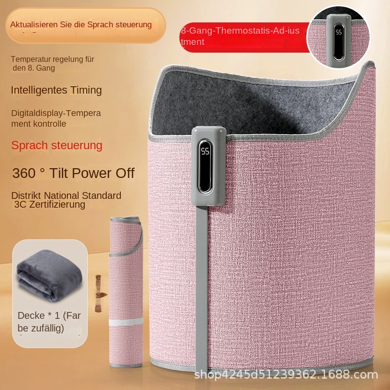 (pink Voice Style) Electric Heating Table Heater