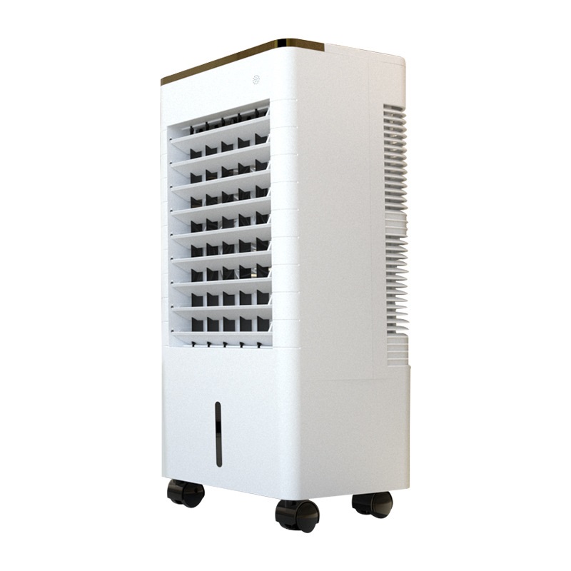 Rafraîchisseur D'Air Évaporatif Portable, 3 Vitesses, Grand Réservoir, Ventilateur Pour Chambre Et Bureau