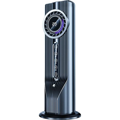 Climatiseur Mobile Personnel 6 Vitesses – Rafraîchisseur D'Air Évaporatif 360° – Technologie De Refroidissement Turbo – Minuteur Intelligent