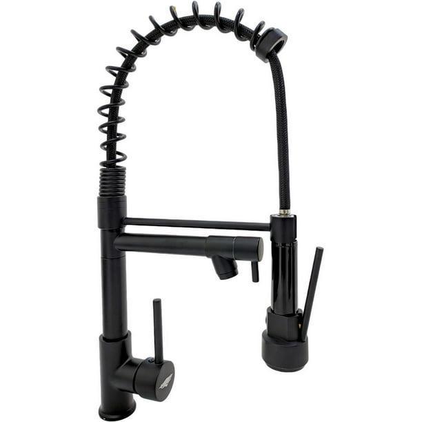 Robinet Mitigeur D'Évier De Cuisine Gutstark Black Sink