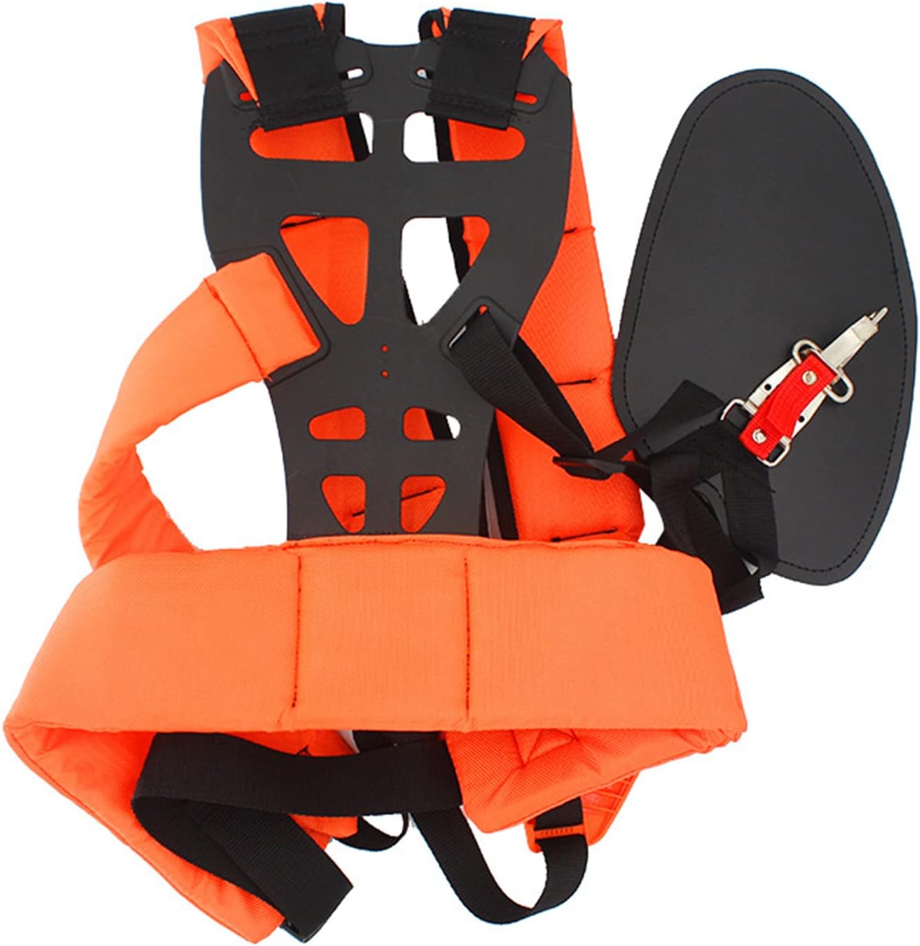 Ceinture Rembourrée Confortable Réglable À Double Bandoulière Pour Débroussailleuse, Tondeuse À Gazon Et Débroussailleuse - Ceinture En Nylon Durable Pour Outils De Jardin - Support Amélioré Et Facili