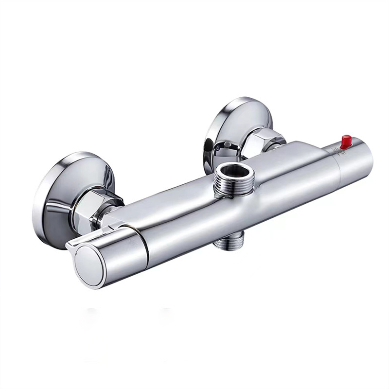 Mitigeur Thermostatique Pour Douche, Mitigeur Douche Thermostatique Laiton Chromé, Robinet Thermostatique Anti-brûlure Pour Salle De Bain