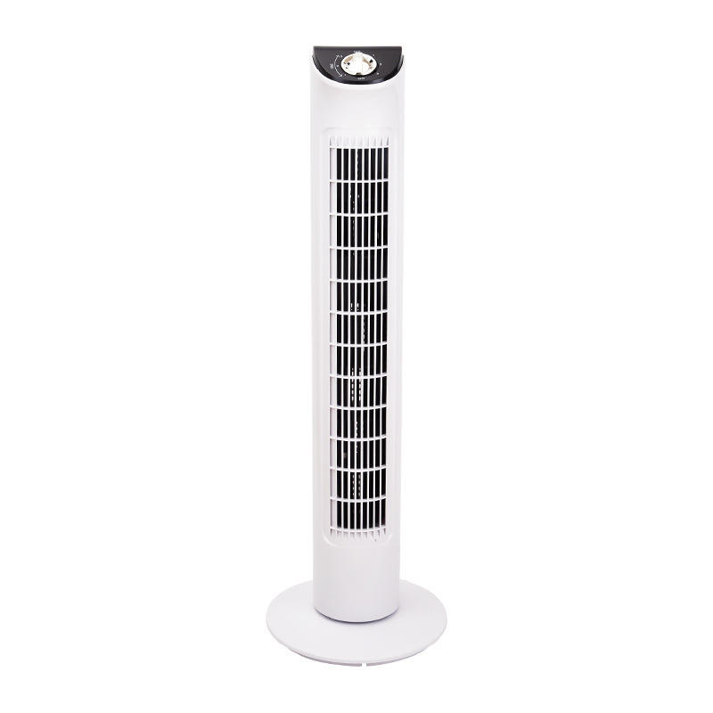 Base Water Fan 360-degree Air-cooled Plastic Oscillation Function Silent Tower Fan