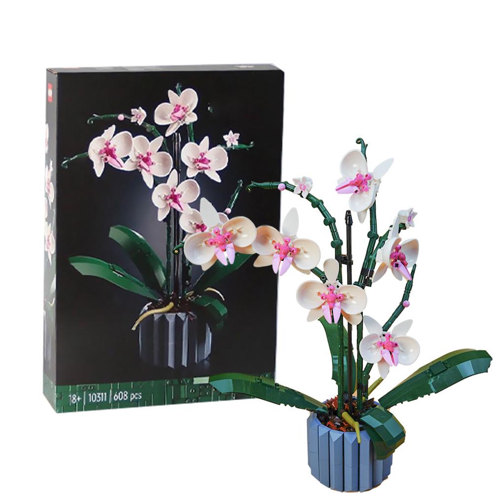 Ikoner Orchid 10311 Konstgjord Växt Set, Ourlet Intégré Julklapp