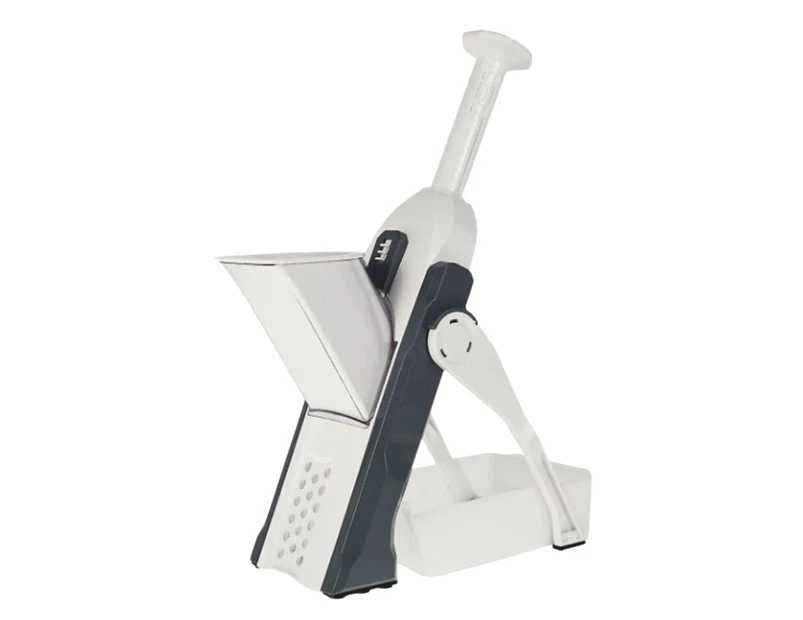 Mandoline De Cuisine Multifonctionnelle 5 En 1 Pour Trancher Les Légumes - Noire