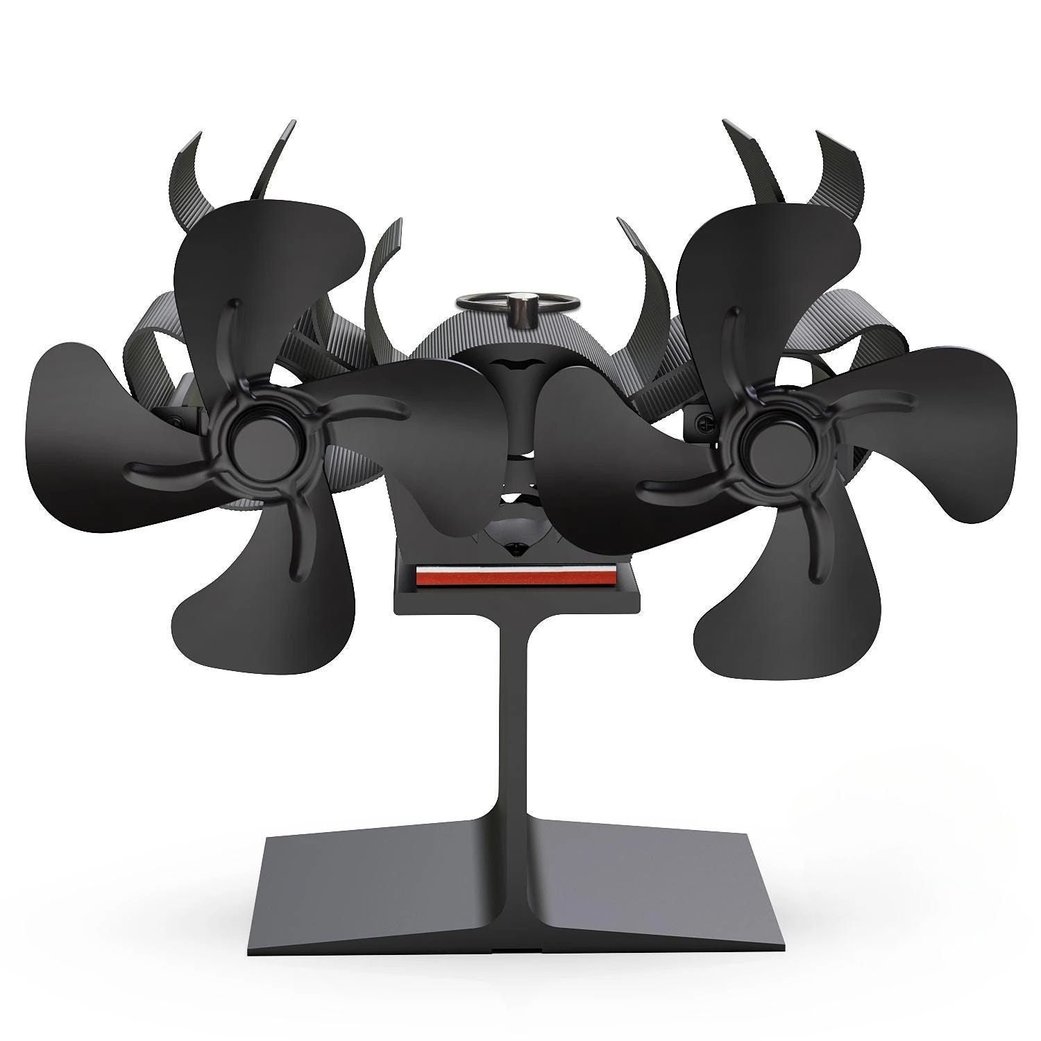 Ventilateur De Cheminée À 8 Pales Alimenté Par La Chaleur, Silencieux, Sûr, Efficace, Pour Poêle À Bois, Répartition Efficace De La Chaleur