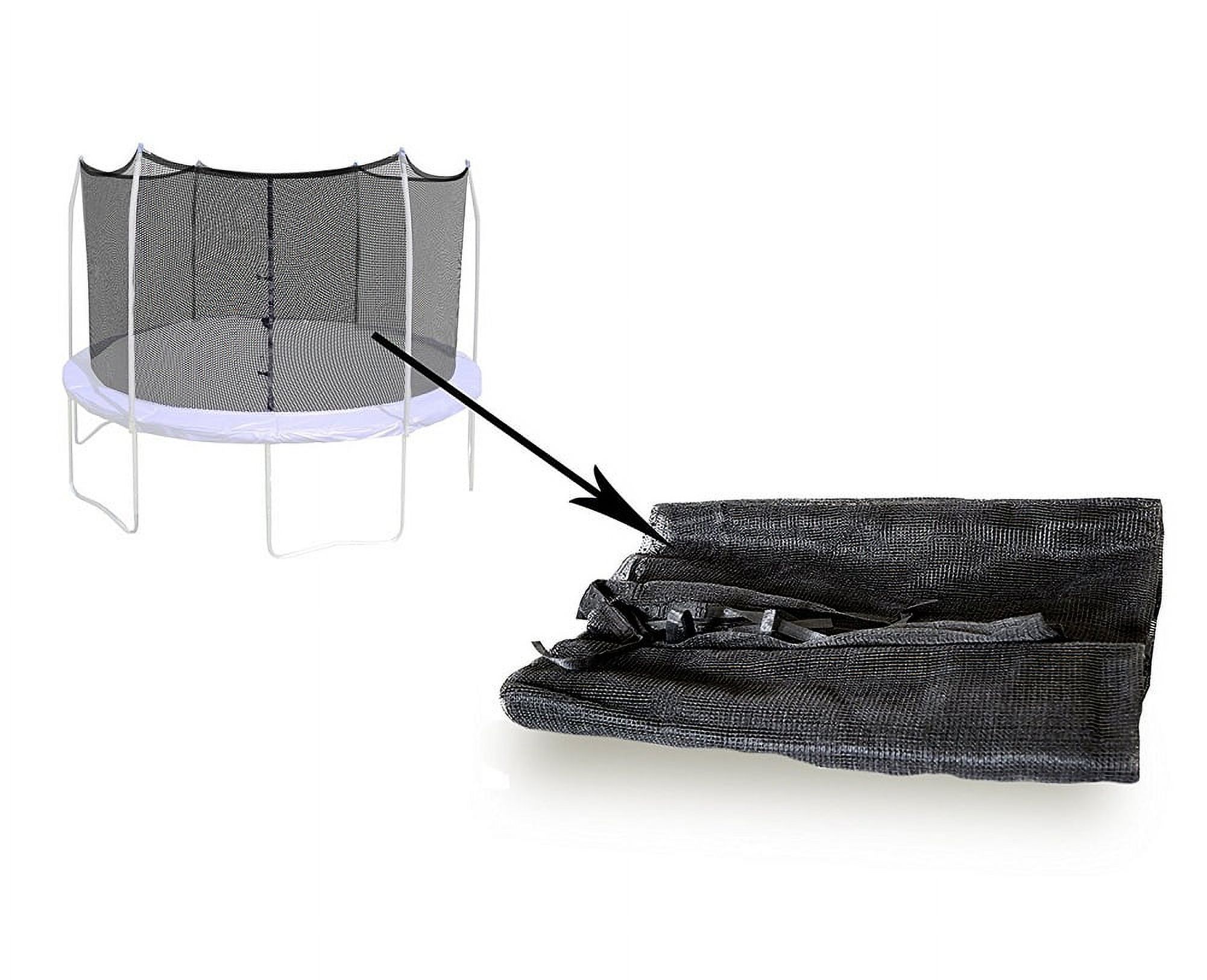 Trampolines 10 Ft Enclosure Netting For 8 Pole Enclosure
