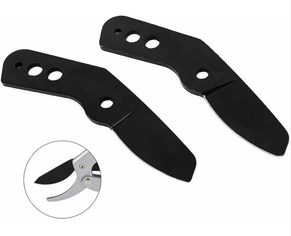 Ciseaux D'Ébauche Lames De Remplacement Lame De Sauvegarde Sécateur Accessoires Grandes Lames Courbes Ciseaux-2pcs