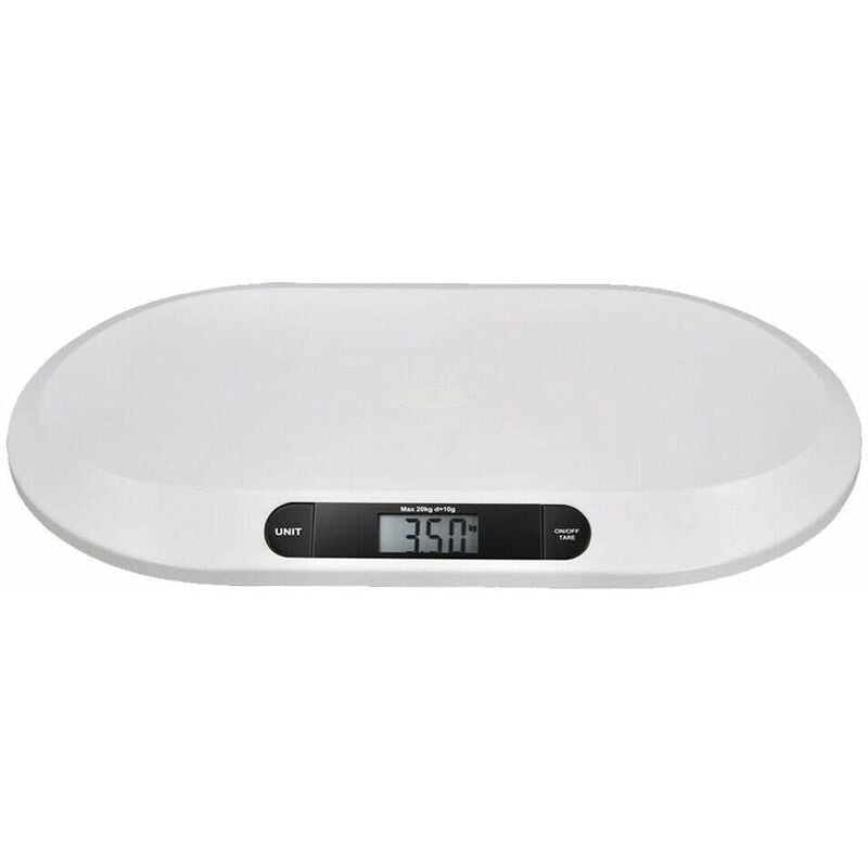 Pèse-bébé - Jusqu'à 20 Kg - Balance Numérique Électronique Pour Petits Enfants/chiots/chats - Avec Écran Lcd Et Fonction Tare