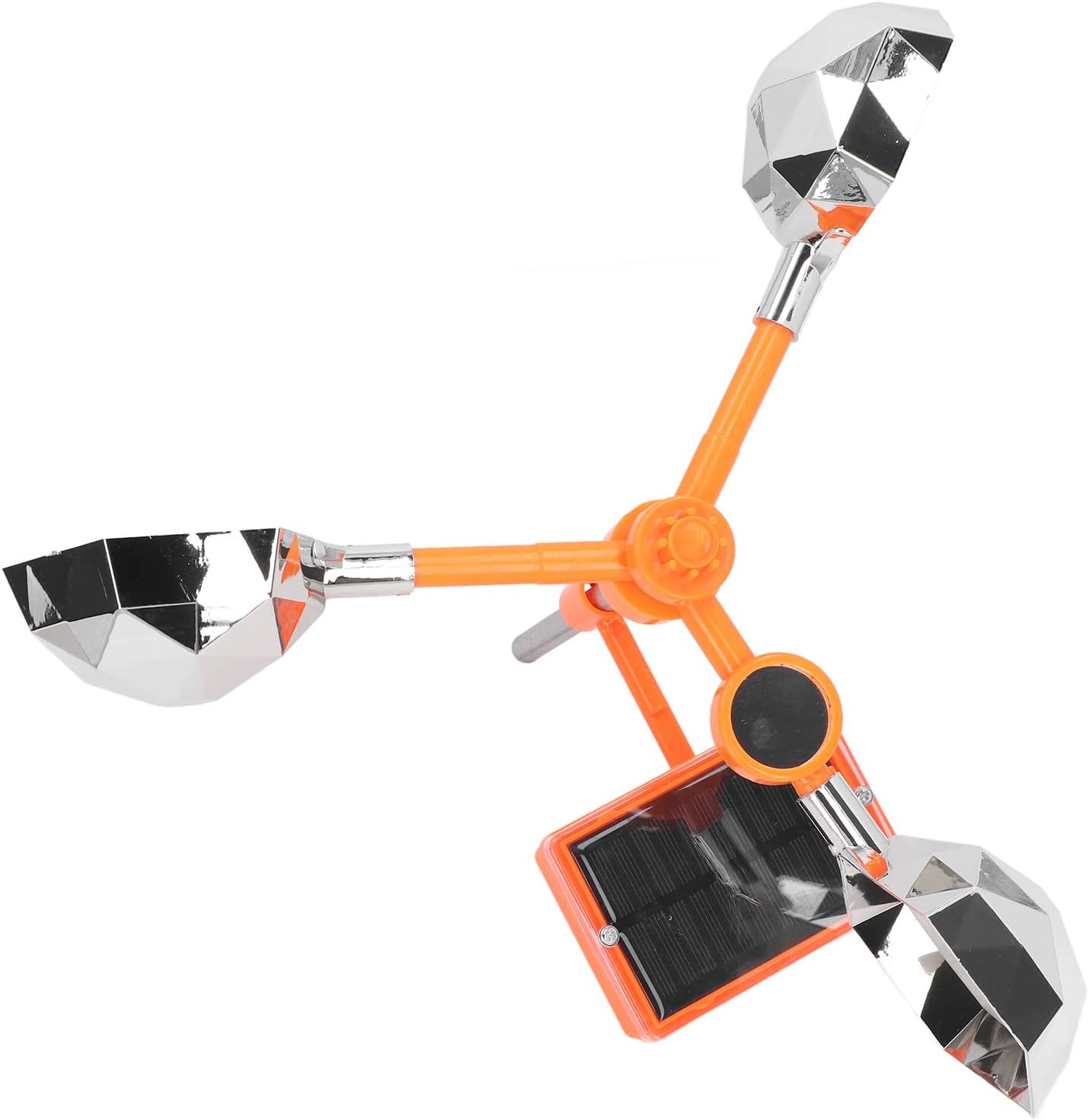 Lampe Solaire Uccello Deterrente Suono Luce Uccello Repeller 360 Gradi Di Rotazione Solare Uccello Lampeggiante Deterrente Pour Fattoria