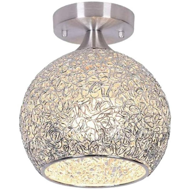 Simple Led Crystal Ceiling Lights Hanging Crystal Pendant Lamp Without Bulb For Living Room Bedroom Corridor