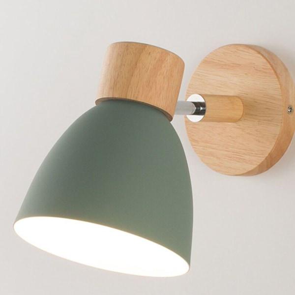 Lampe De Chevet Nordique En Métal Et Fer, Style Macaron, Applique Murale Moderne Et Simple Pour Chambre À Coucher - Verte