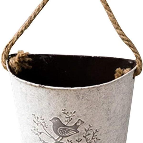 Pot De Fleur Suspendu En Métal Pour Mur Intérieur