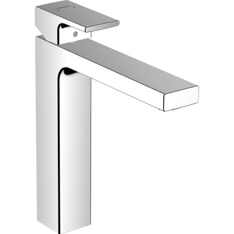 Hansgrohe – Mitigeur De Lavabo 190 Avec Tirette Et Vidage Métallique Chromé – Hauteur Sous Bec 190mm – Mousseur Orientable – Débit 5 L/min – 71590000