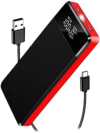 Batterie Externe Solaire 26800mah, Chargeur Solaire Portable Power Bank Usb C Puissant Avec 4 Sorties 3 Entrées Et Lampe De Poche 4 Indicateur Led Batterie De Secours Pour Randonnée Camping (