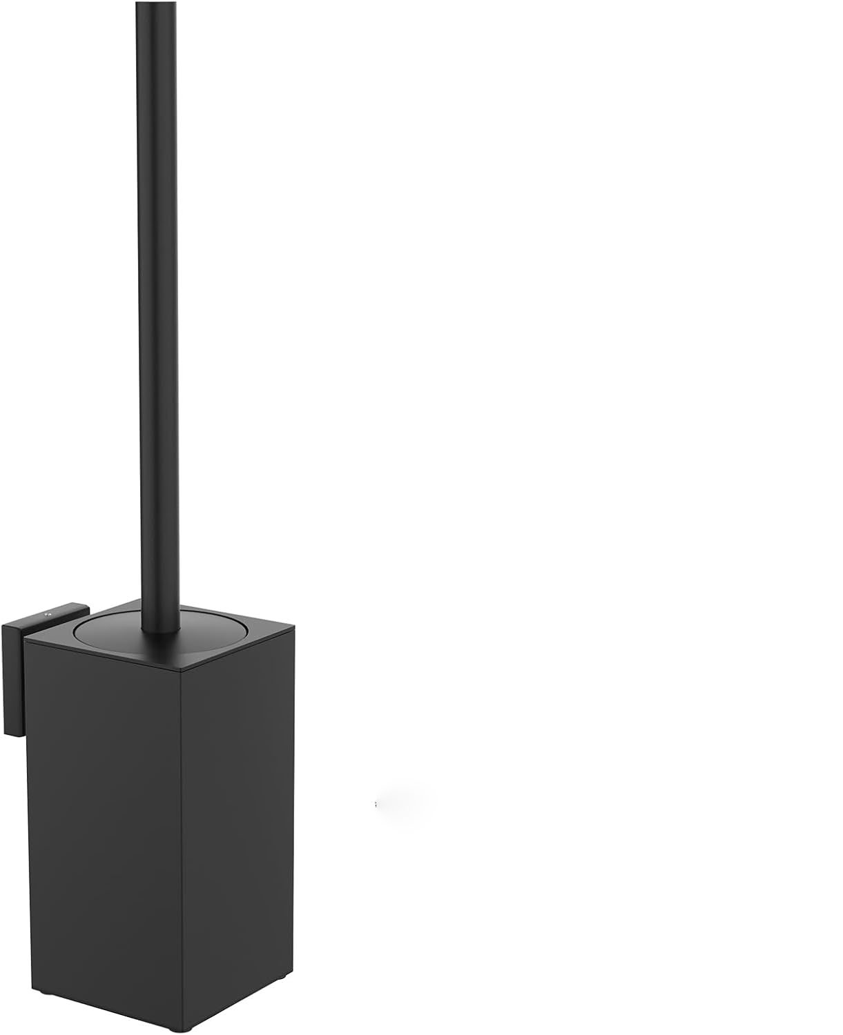 Brosse Wc En Acier Inoxydable 304 Avec Support Mural Et Porte-brosse Wc(square Black)