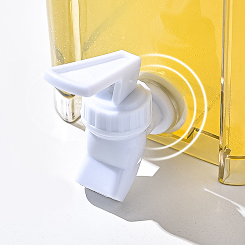 Bouilloire Froide Avec Robinet, Réfrigérateur Simple Pour La Maison, Seau À Thé Et À Fruits Frais, Grande Capacité.