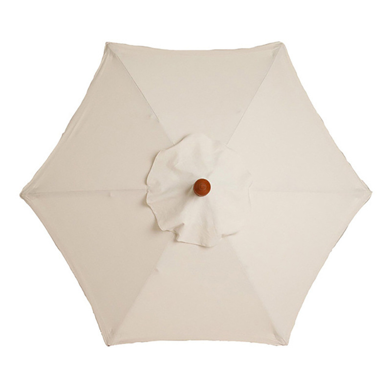 Housse De Parasol - 6 Baleines - 3 M - Imperméable - Protection Uv - Toile De Rechange (3 M / 9,8 Pi, Kaki)