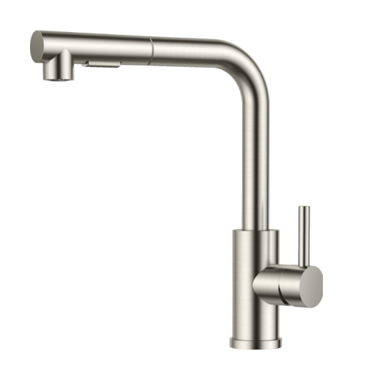 Robinet Cuisine, Mitigeur Cuisine Avec Douchette Extractible, 2 Modes De Pulvérisation Et Pivotante À 360°, Avec Tuyau D'Arrivée D'Eau G3/8 De 70 Cm