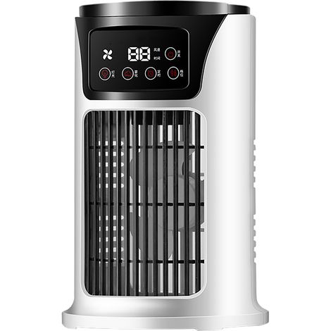 Allauve – Ventilateur Brumisateur Silencieux 6 Vitesses – Minuterie 6h – Rafraîchissement Rapide Pour Chambre Et Salon – Système De Brumisation