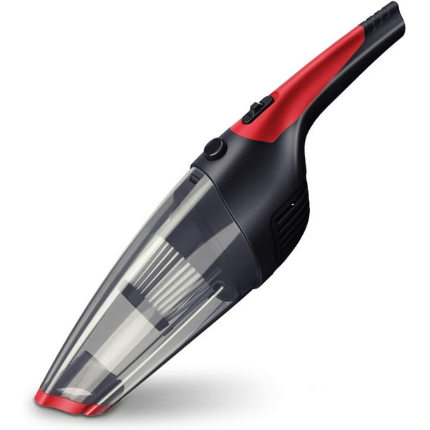 Handheld Vacuum Cleaner Cordless,portable Car Vacuum Light Weight Mini Vacuum With Usb Charging Cable,strong Suction Wet&dry Vacuum Cleaner For Home,car Cleaning(red)