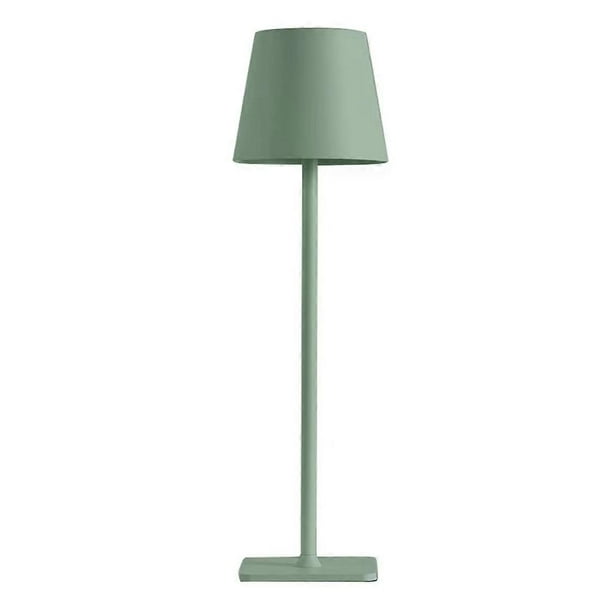 Cordless Usb Rechargeable Table Lamp Green