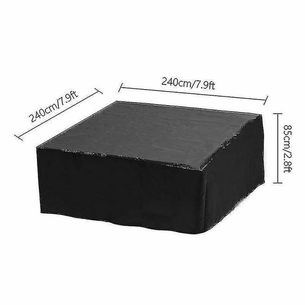 Couverture Carrée Imperméable Pour Spa Extérieur