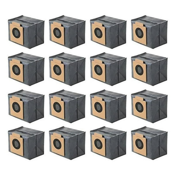 16 Pack Dust Bags Compatible With Clean X8 Pro / X10 Pro Omni Robot Vacuum Self-empty Station, Large Capacity Disposable Bags-b3