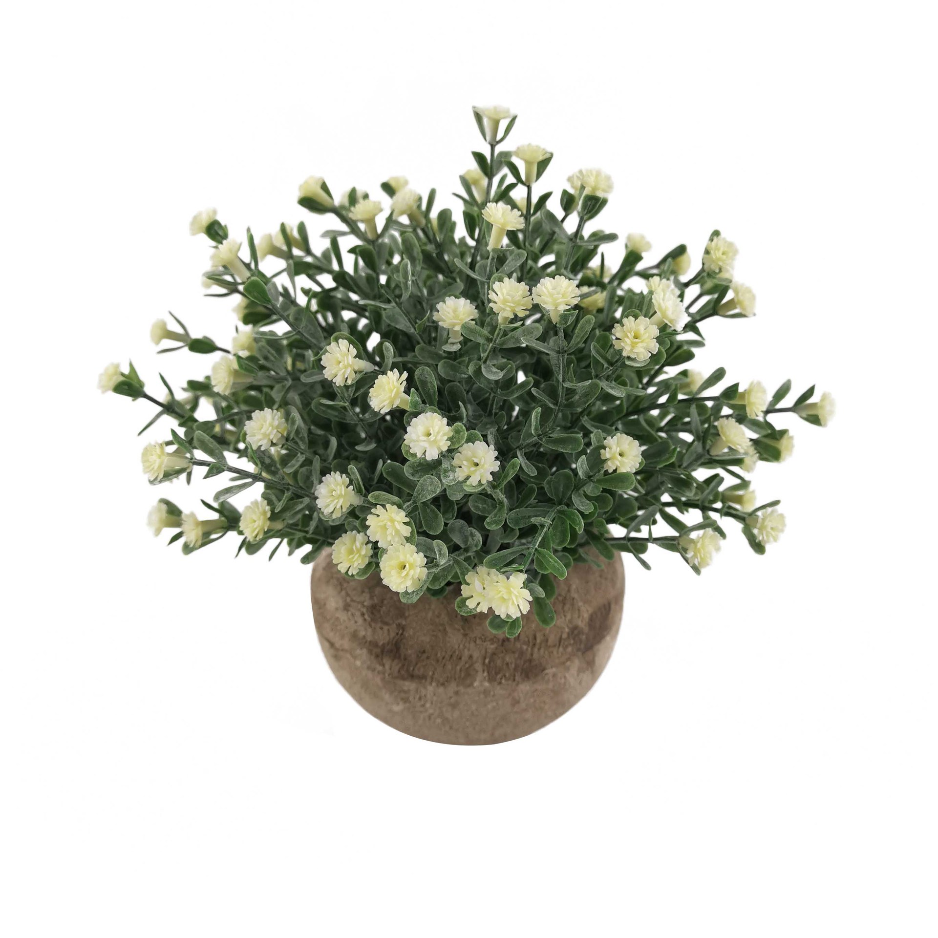 3pcs Artificielles Mini Plantes Artificielles Avec Pot Decoration Pour Maison Mariage Exterieur Bureau Table Jardin