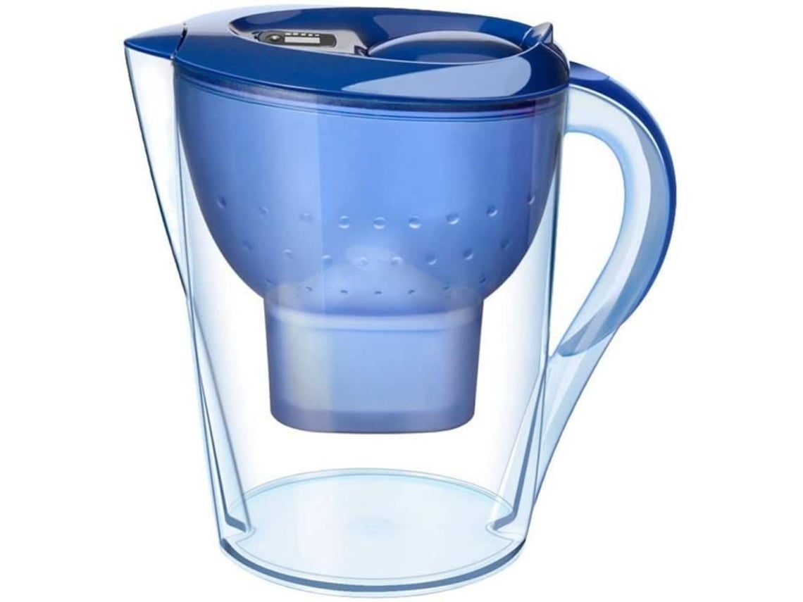 Carafe Filtrante Kaiyei 3,5 L À Charbon Actif Avec Cartouche Filtrante, Minuterie Électronique, Carafe Filtrante Pour Eau Alcaline 297