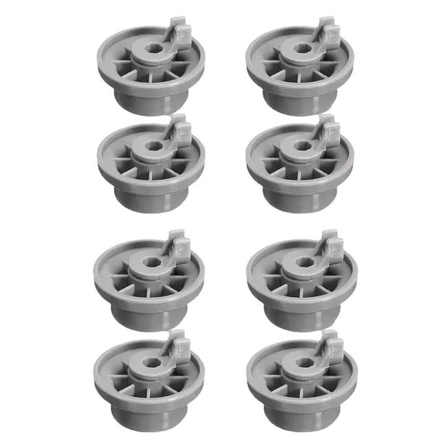 Roulettes De Panier Inférieur Lave-vaisselle Bosch Siemens - 8pcs