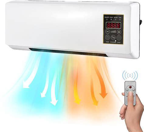 Chauffage Et Climatiseurs Portables Combinés, Chauffage Électrique Mural 2 En 1 Pour Bureau Et Chambre À Coucher