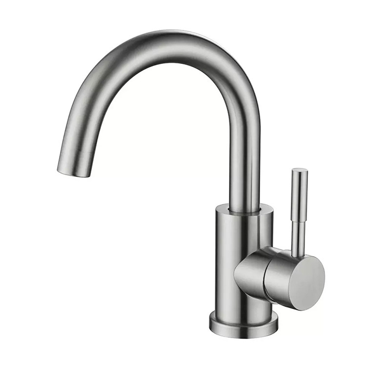 Robinet De Lavabo Pivotant À 360°, Mitigeur De Baignoire Haut Monomando, Eau Chaude Et Froide, Aérateur Amovible, Finition Chromée Classique, Flexible De 60 Cm