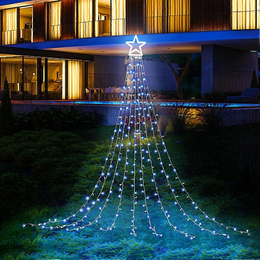 Christmas Decorations Star Lights String Lights, Led Christmas Lights Fairy Twinkle Lights For Outdoor Holiday