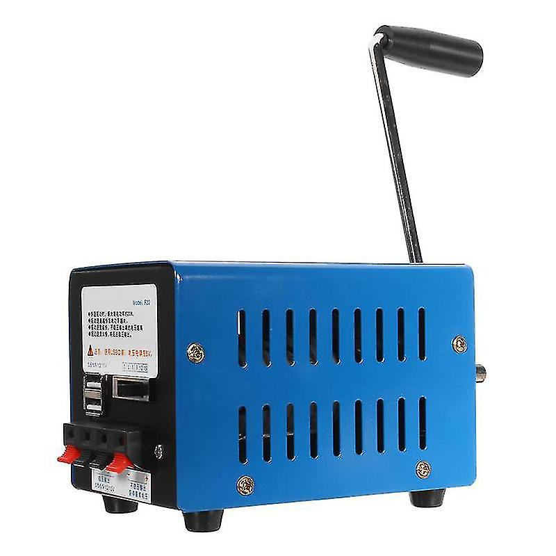 Chargeur Dynamo Haute Puissance Portable D'Urgence À Manivelle, Charge Usb, Manivelle De Survie D'Urgence