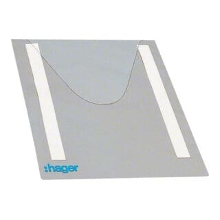 FZ794 Klarsichthaube Kunststoff Lichtgrau 1 St. - Hager