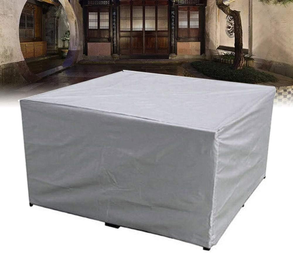Housse De Protection Rectangulaire Pour Meubles De Jardin, Pour Extérieur, Jardin, Terrasse, Extérieur 15015075cm Argenté